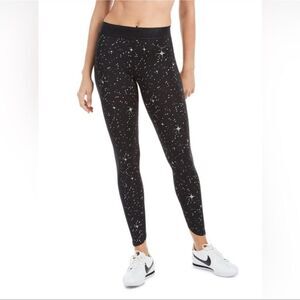 Nike Pro Dri-FIT Black Galaxy Print Leggings | Size L